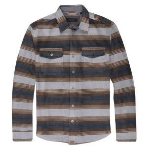 Men's Dakota Grizzly Bowie Long Sleeve Button Up Shirt XLarge Foggy Blue