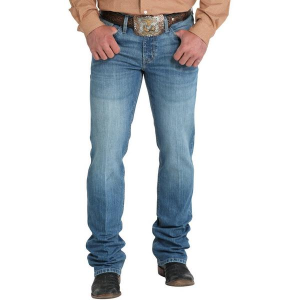 Men's Cinch Ian Slim Fit Bootcut Jeans Medium Stonewash 36 32