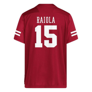 adidas Nebraska Cornhuskers Dylan Raiola Replica Football Jersey