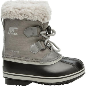 Kids' SOREL Yoot Pac(TM) Nylon Waterproof Boots Outdoor Little 11Y Quarry, Dove