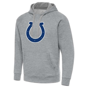 Indianapolis Colts Antigua Victory Hoodie 4XLarge Grey Heather