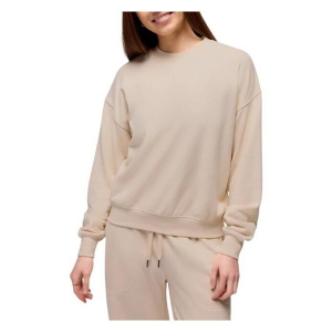 Women's prAna Cozy Up Crewneck Sweatshirt XSmall Canvas Heather