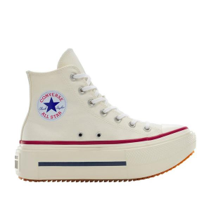 Converse Chuck Taylor All Star Lift Double Stack Sneakers M6.5/W8.5 Regular Egret