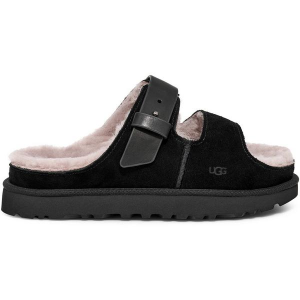 Women's UGG Greenport Strap Slide Casual Slippers Regular 5 Black