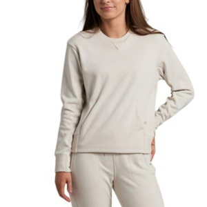 Women's Kuhl Kozy Crewneck Sweatshirt 3X Natural