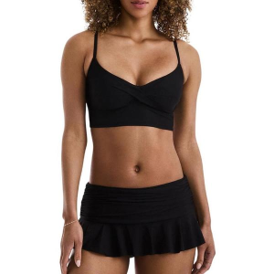Women's Mimi Flamingo Jamie Midkini Swim Tankini Contemporary 6 Black