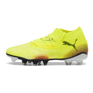 Women's Puma Future 8 Molded Soccer Cleats 6.5 Yellow/Silver/Sun