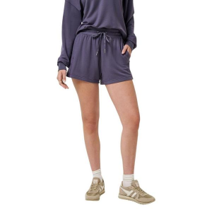 Women's TravisMathew Cloud Terry Easy Shorts Medium Greystone