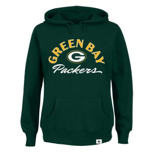 Women's Green Bay Packers Eternal Fortune Fashion Whirl Big & Tall Hoodie 1XE Green