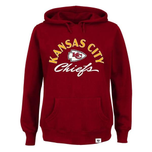Women's Kansas City Chiefs Eternal Fortune Fashion Whirl Big & Tall Hoodie 2XE Red