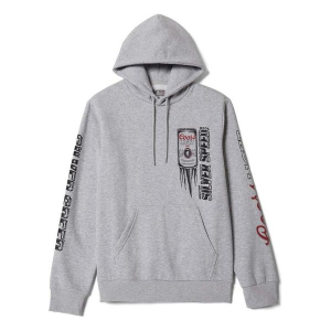 Men's Brixton Coors Light Silver Speed Hoodie Medium Grey Heather