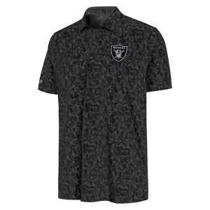 Las Vegas Raiders Antigua Lush Polo XLarge Black
