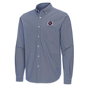 Antigua New England Revolution Porter Woven Button Up Shirt