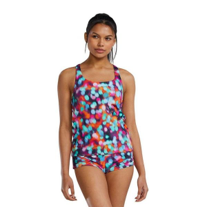 Women's TYR Jojo Daystar Swim Tankini Sporty Medium Prismatic