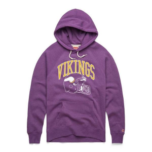 Minnesota Vikings HOMAGE Helmet Hoodie XLarge Purple