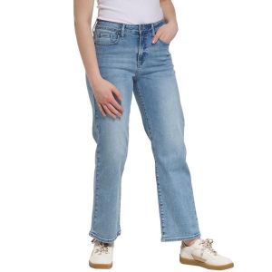 Women's Just Black Denim Vintage Straight Jeans Light Denim 24 28