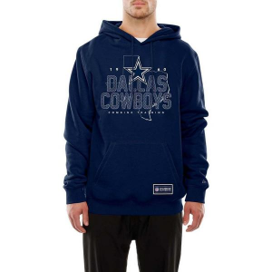 Dallas Cowboys New Era State Hoodie Large Navy