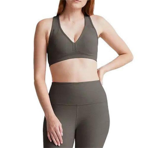 Women's Beyond Yoga Lift Your Spirits Sports Bra 2XLarge True Gray Heather