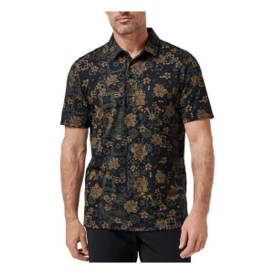 Men's TravisMathew Speaking My Language Polo 2XLarge Black