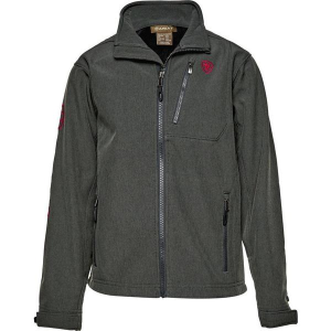 Kids' Ariat Logo 2.0 Softshell Jacket Medium Charcoal/Americana