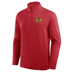 Fanatics Chicago Blackhawks Clutch 1/4 Zip