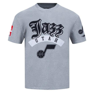 Utah Jazz Best Of Pro Standard T-Shirt Medium Dark Grey Heather