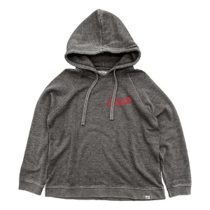 Nebraska Cornhuskers Blue 84 Women's Hoodie XLarge Charcoal