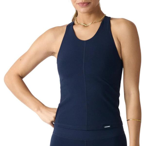 Women's Legends Elle Long Line Scoop Neck Yoga Tank Top XSmall Indigo