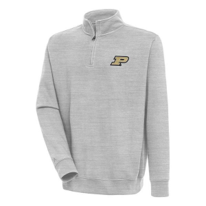 Antigua Men's Purdue Boilermakers Victory 1/4 Zip Mock Pullover