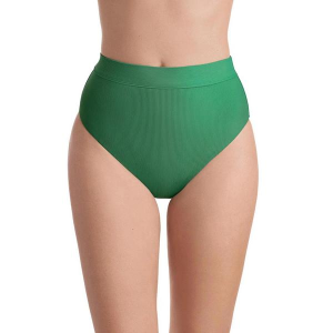 Women's Mimi Flamingo Brooke High Waist Swim Bottoms Contemporary 6 Sage