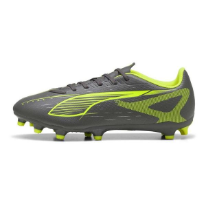 Puma Ultra 5 Play Molded Soccer Cleats M8.5/W10 Silver/Yellow