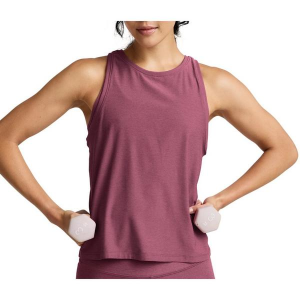 Women's Beyond Yoga Featherweight Rebalance Crew Neck Tank Top Medium Smooth Mauve Heather