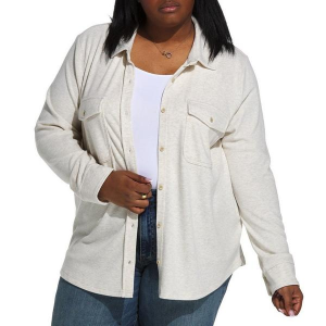 Women's Thread & Supply Cassian Jacket 2X Plus Size Heather Oatmeal