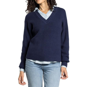 Women's Thread & Supply Pullover Sweater Cornelia Small Blue Nights