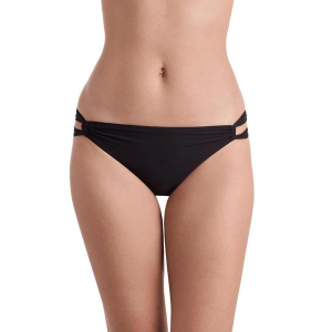 Women's Mimi Flamingo Tatum Swim Bottoms Contemporary 6 Black