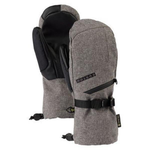 Women's Burton Gloves Mittens Small Grey Heather