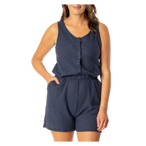 Women's Jantzen Loungewear Short Romper Swim Cover Up Medium Navy