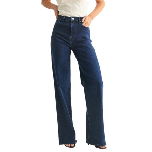 Women's Just Black Denim The Palazzo Wide Leg Jeans Dark Denim 31 32