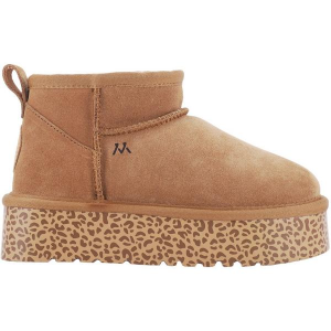 Girls' Lamo Ellie Boots Casual Big 4 Chestnut/Leopard