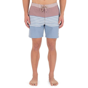 Men's Hurley Phantom Naturals Tailgate 18" Swim Boardshorts 34 Worker Blue