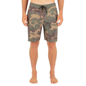 Men's Hurley Phantom-eco Weekender Slub Cargo 20" Swim Boardshorts 30 Olive