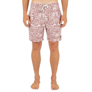 Men's Hurley Phantom-eco Classic Slub Zip 18" Swim Boardshorts 38 Phantom Rose