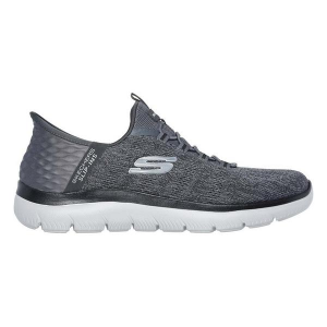 Men's Skechers Summits Shoes 12 Regular Charcoal/Black