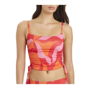 Women's Sanctuary Heat Wave Bralette Swim Tankini Contemporary XLarge Red