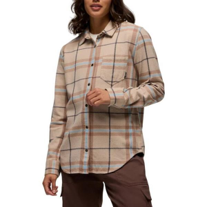 Women's prAna Golden Canyon Long Sleeve Flannel XSmall Almond