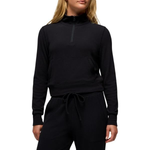Women's prAna Willow West Long Sleeve 1/4 Zip Medium Black