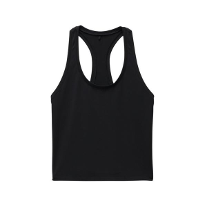 Women's prAna Luxara Racerback Scoop Neck Tank Top Medium Black