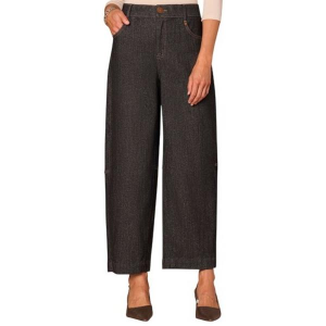 Women's Democracy "Ab"solution Relaxed Fit Barrel Jeans Black 4 27