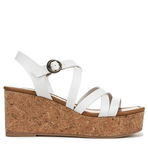 Women's Blowfish Malibu Aurora Sandals 7.5 White Faux Leather