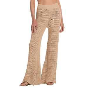 Women's Aura Mia Coral Pant Swim Cover Up Small Natural